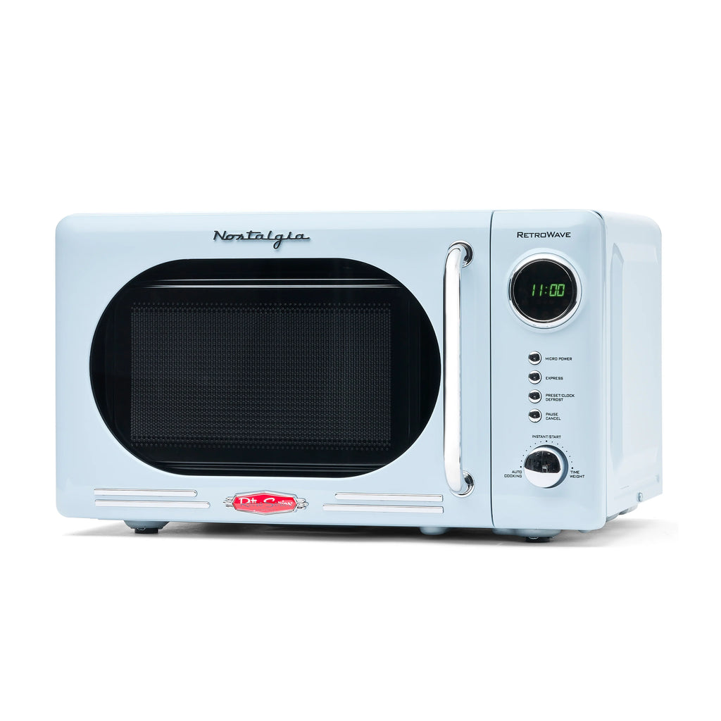 Blue 0.7 Cubic Foot 700-Watt Countertop Microwave Oven W15097