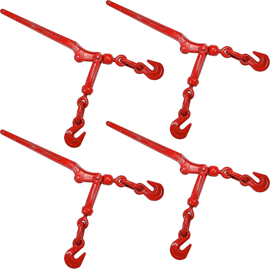 3/8 Inch x 1/2 Inch Lever Chain Binder 4 Pack H4696