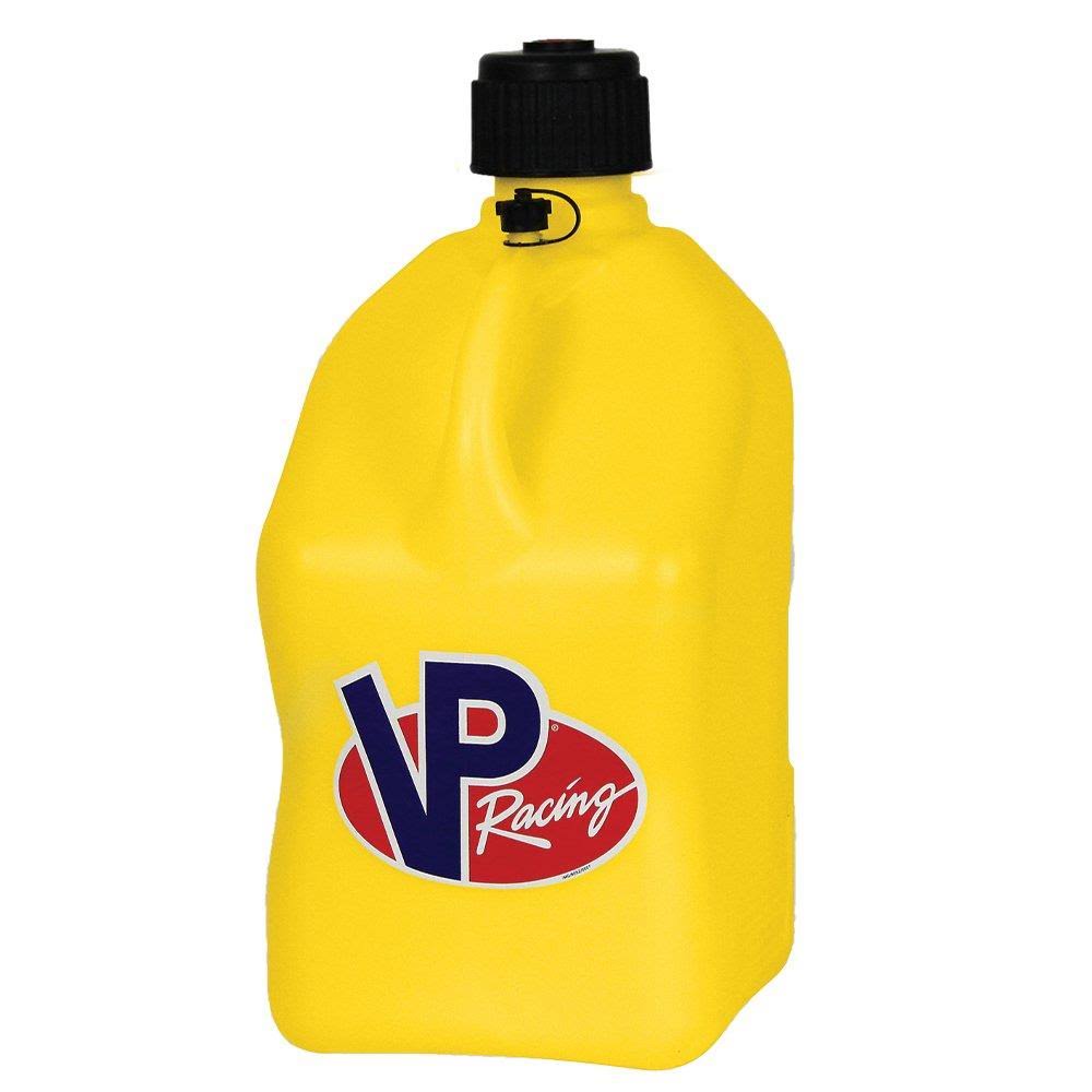 5 Gallon Racing Fuel Utility Jug Gas Can, Yellow (4 Pack) I2999