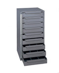 Gray Welded Steel Cabinet 9 Drawers X479371