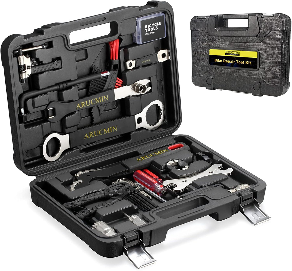 24-Piece Bike Repair Tool Set with Storage Case D51535