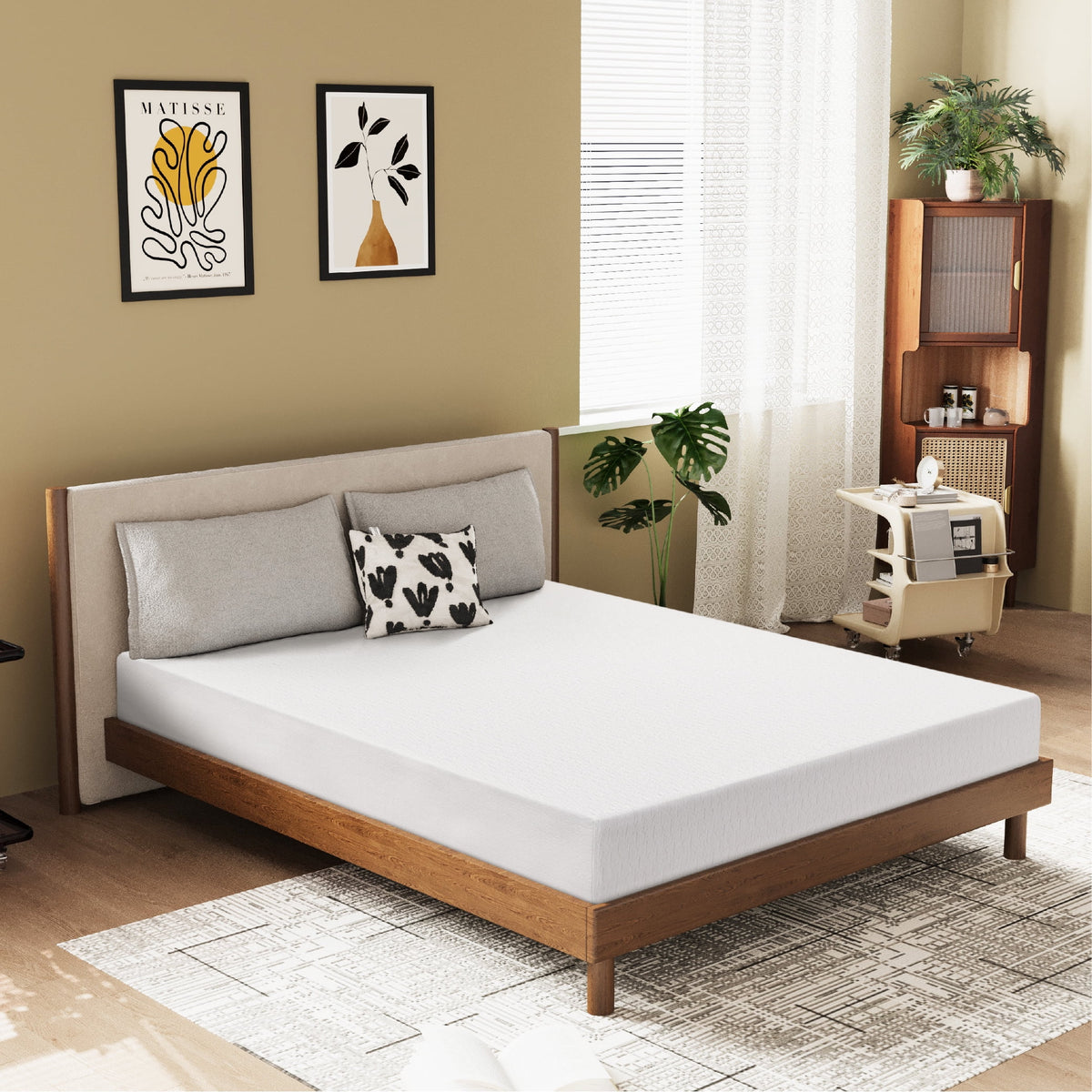 8 Tight Top Gel Memory Foam Twin Mattress D32294