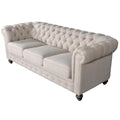 Dark Linen Sofa L5380