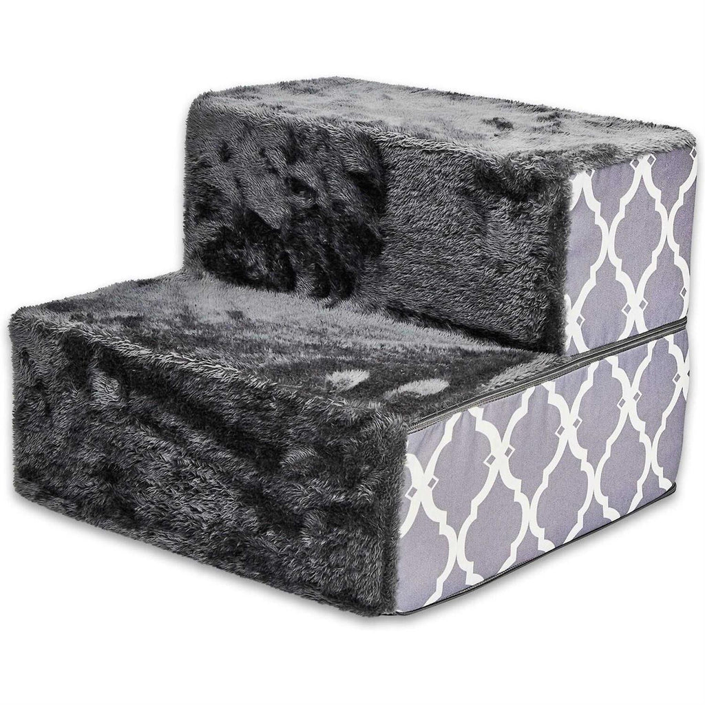 Foldable Pet Steps/Stairs with CertiPUR-US Certified Foam P25268