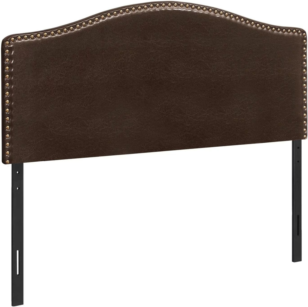 Upholstered Dark Brown Headboard W50252
