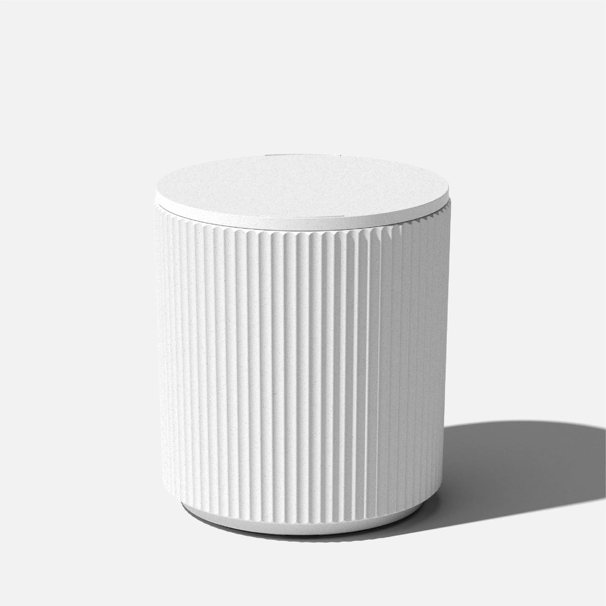 White Side Table K8358