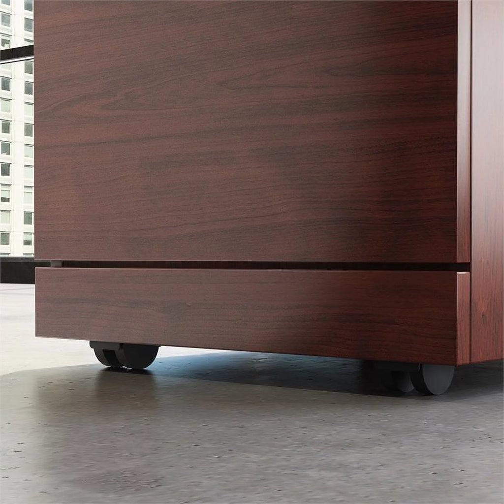 3-Drawer Engineered Wood Mobile File Cabinet J99999