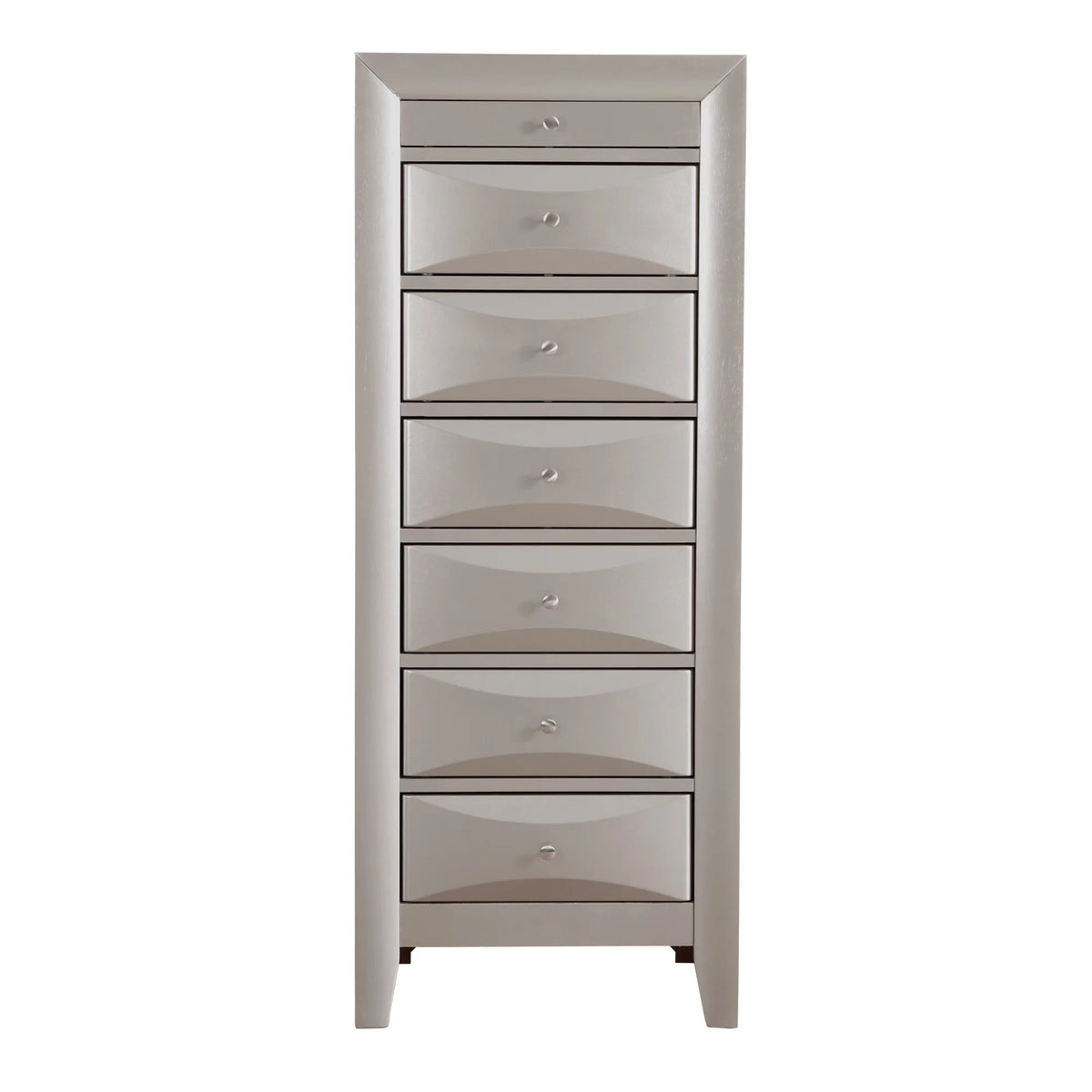 Silver Champagne 7-Drawer Chest N65121