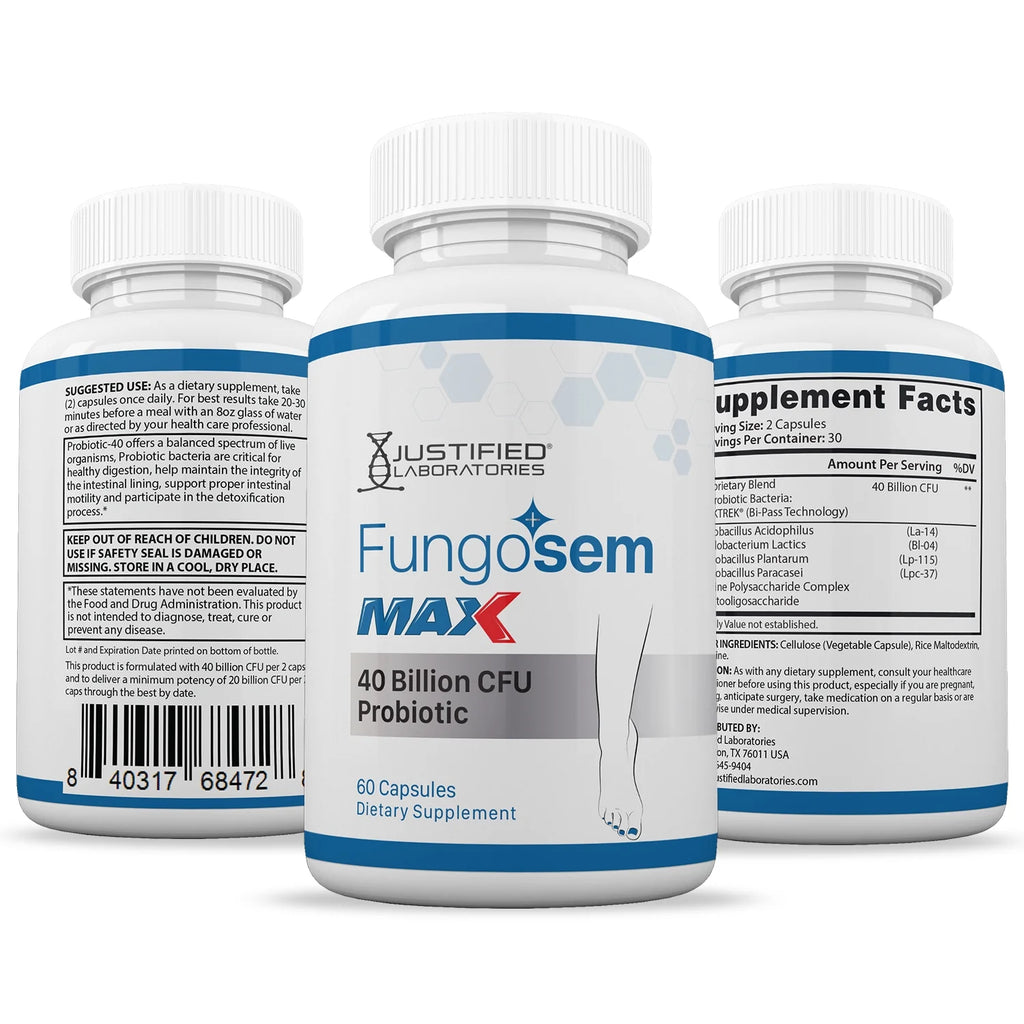 10 Pack 40 Billion CFU Probiotic Capsules Y66073
