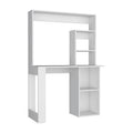 Desk With Hutch and Shelves I7010
