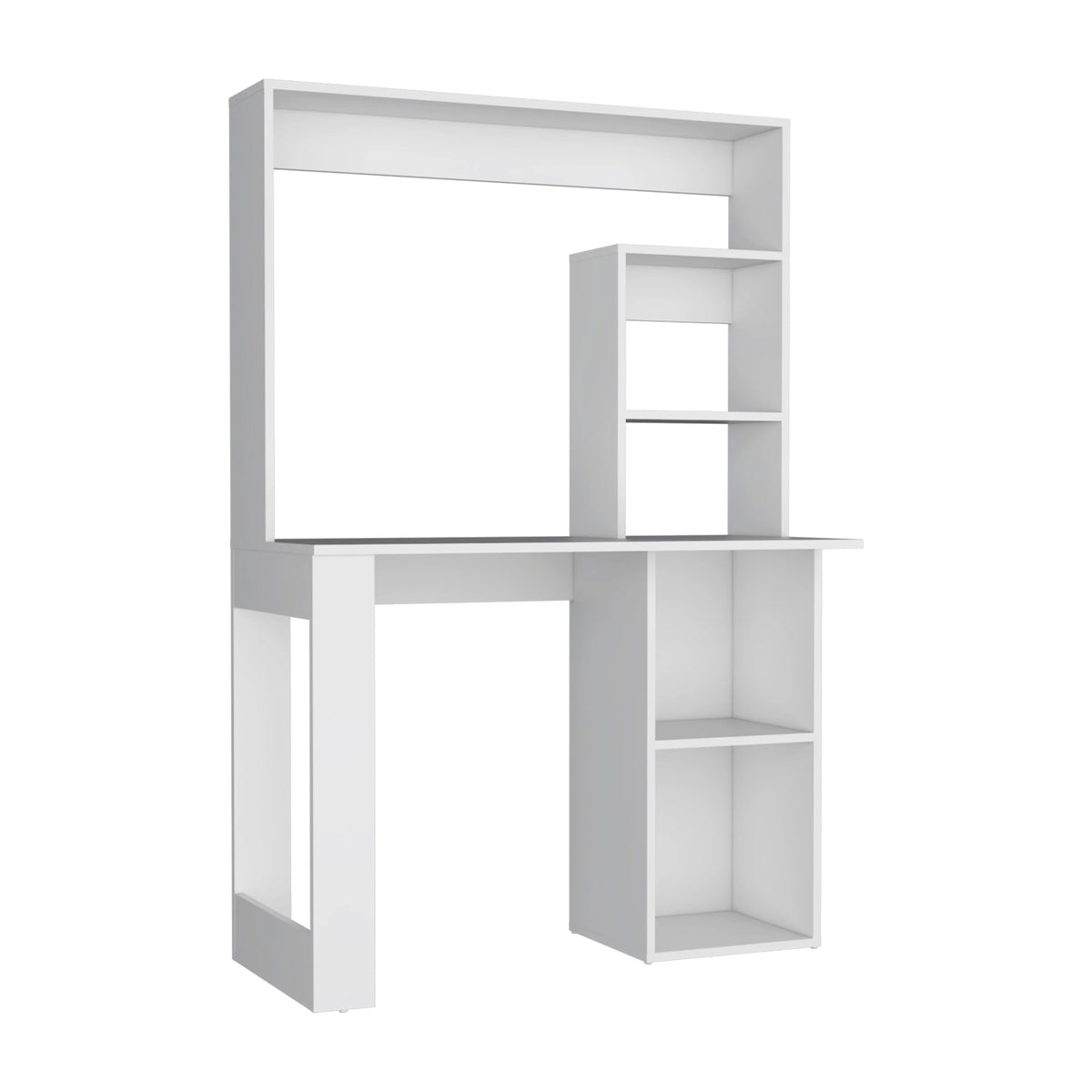 Desk With Hutch and Shelves I7010