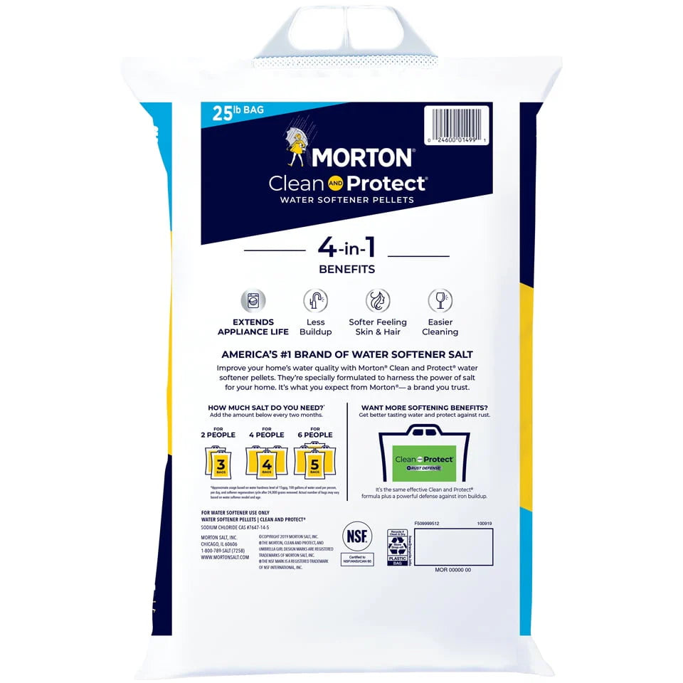 Salt Water Softener Pellets 25 lb Bag E70276