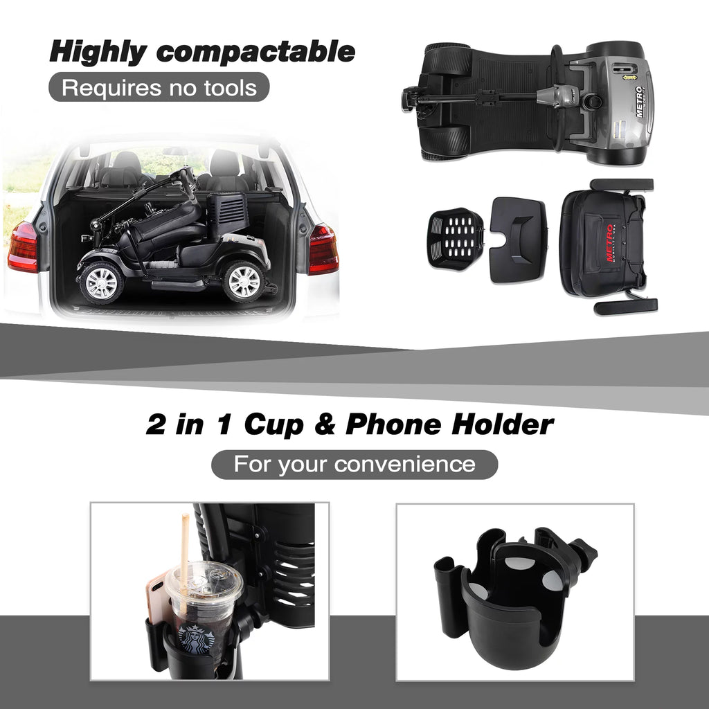 Foldable Mobility Scooter for 300 lbs V996802