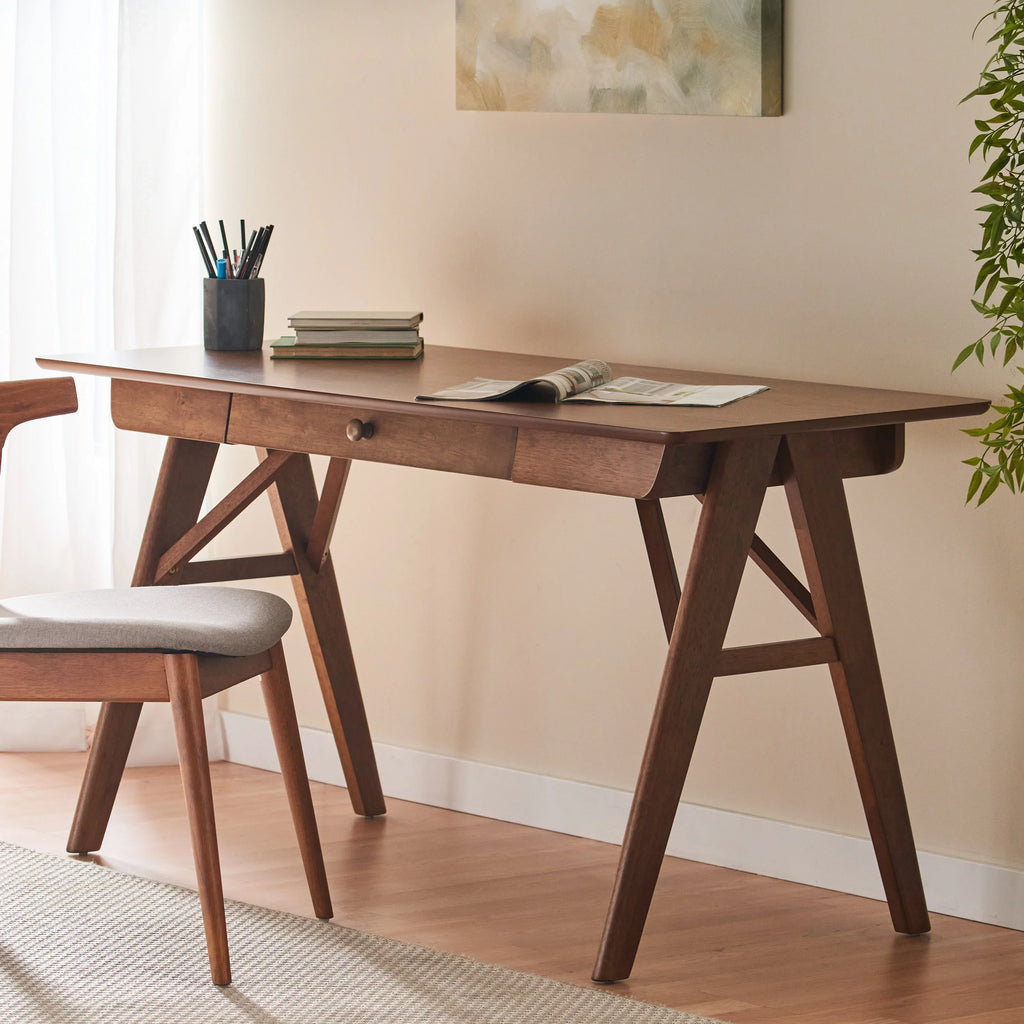 Mid Century Wood Desk N948702