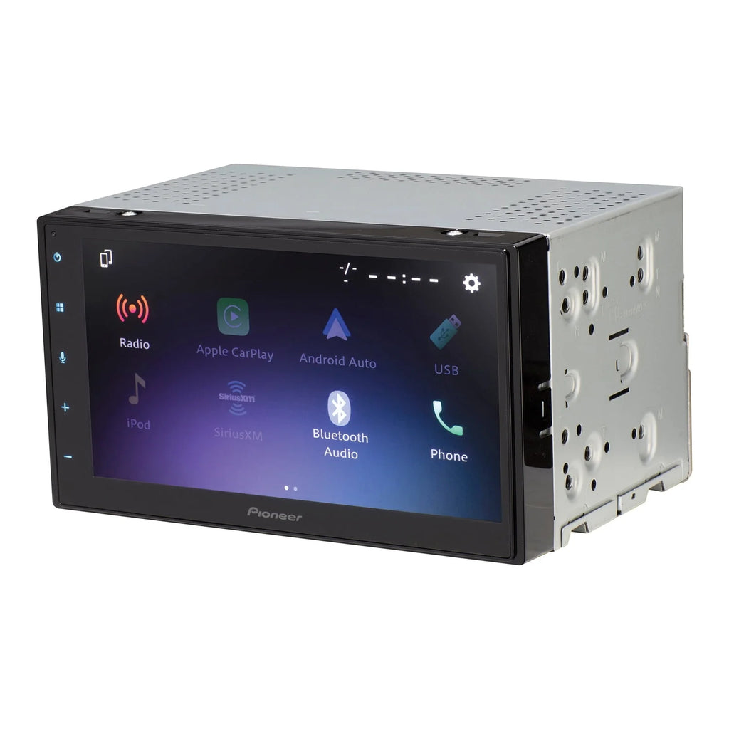 6.8-In. Double-DIN Digital Media Receiver with Touch Screen, Bluetooth, and Apple CarPlay/Android Auto T78975