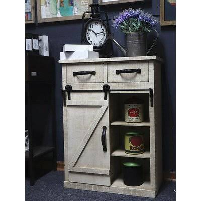 2 Drawer Door Accent Cabinet N217335
