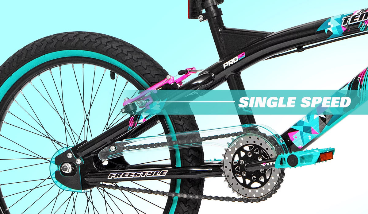 20 Girl's Black Aqua Bicycles R480