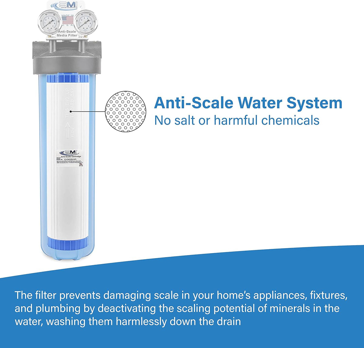 Anti-Scale System with 4.5x20 Filter C525