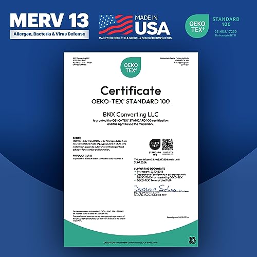16x25x1 MERV 13 Pleated Air Filter 4-Pack R99874