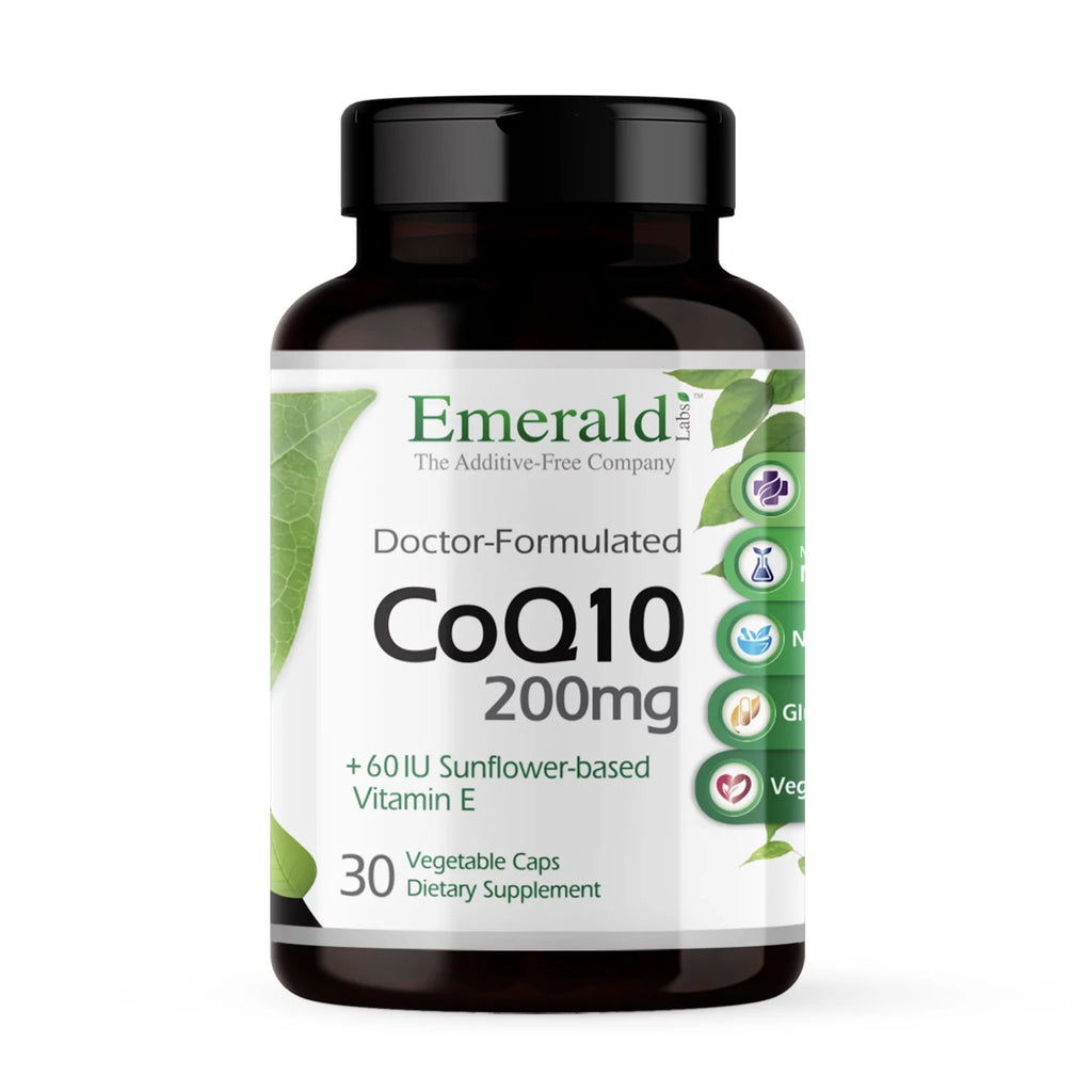 CoQ10 200 mg with Vitamin E 30 Capsules Z582006
