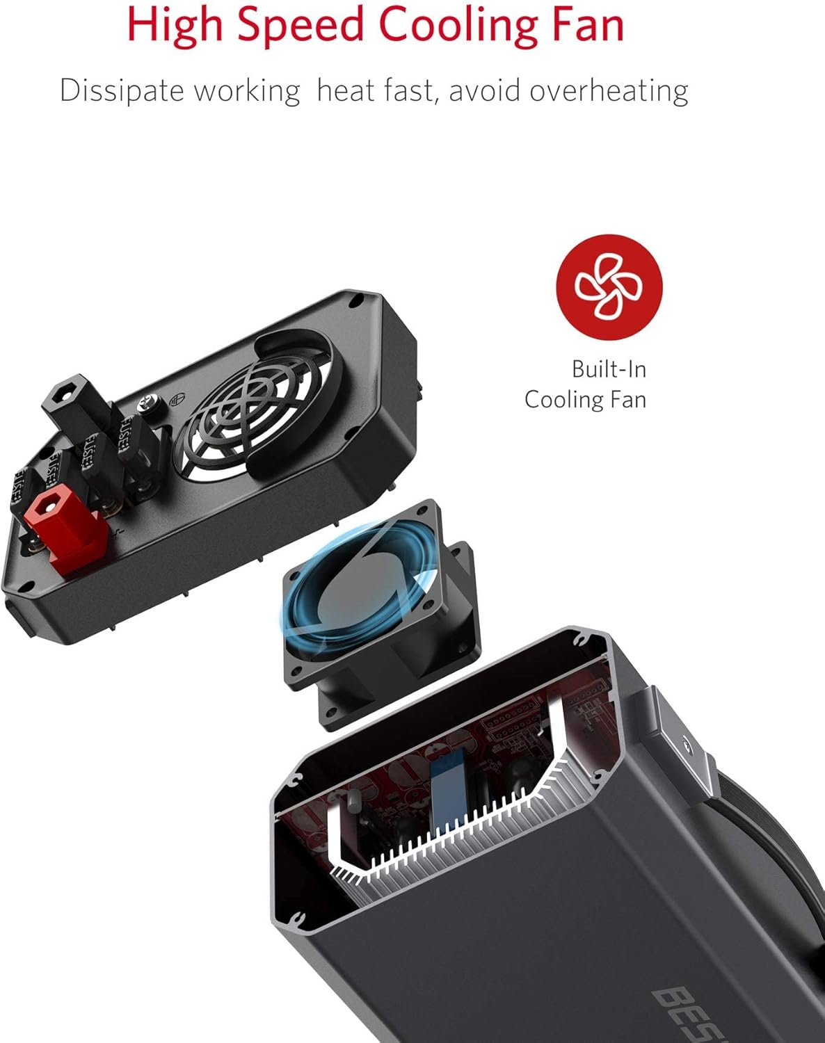 1200W Car Power Inverter with LCD Display Dual USB M952227