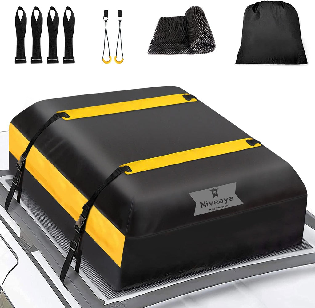 21 Cubic Feet Waterproof Rooftop Cargo Carrier Bag C7924