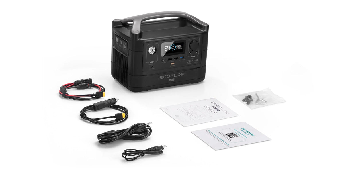 Portable Power Station 512Wh 1000W AC Output P60082