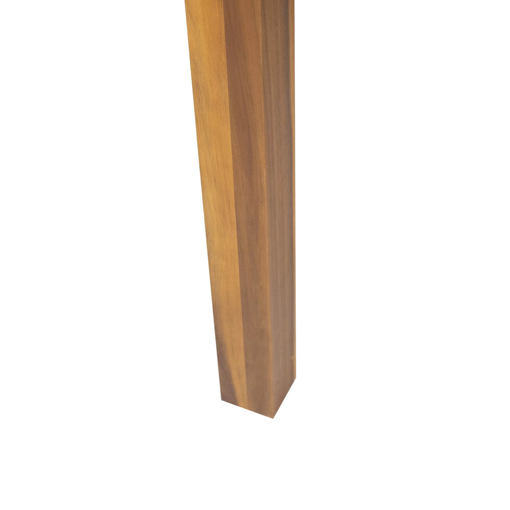 Rustic Rectangle Acacia Wood Dining Table O16798