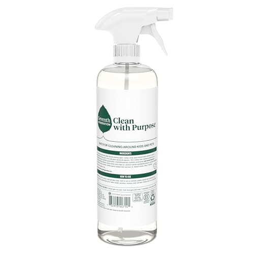 All Purpose Cleaner, Biodegradable Formula, Free & Clear, 23 oz (Pack of 4) K227