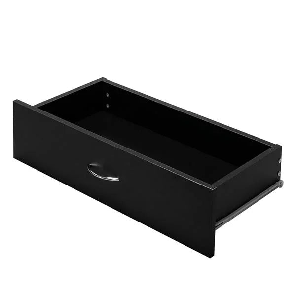 Black 4 Drawer Bedside Table G72321