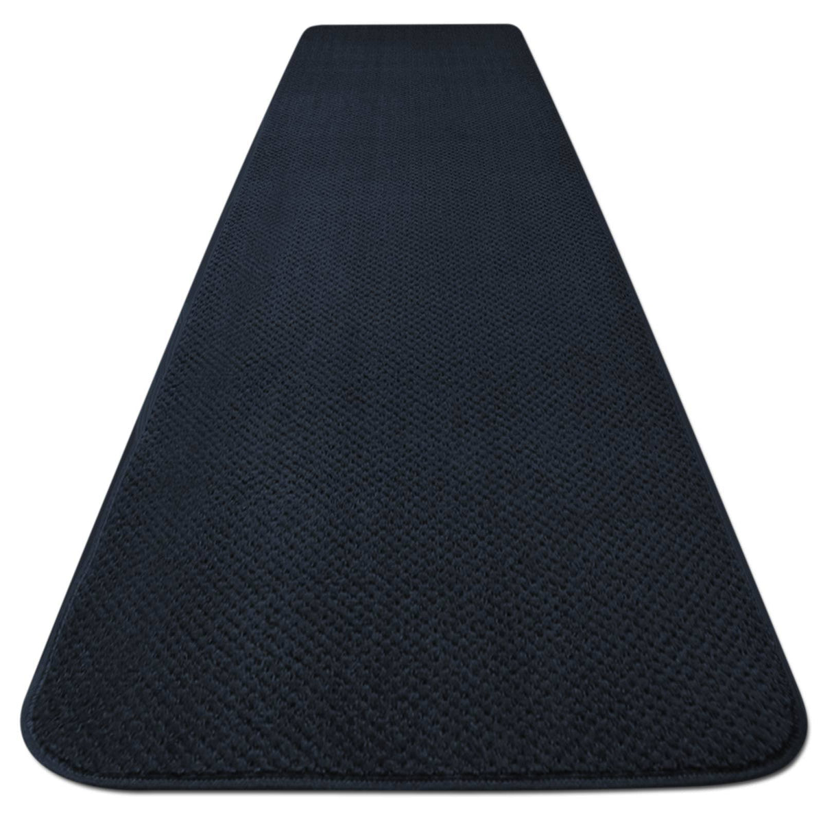 Navy Blue Skid-Resistant Carpet Runner 14 ft. x 36 in. V596