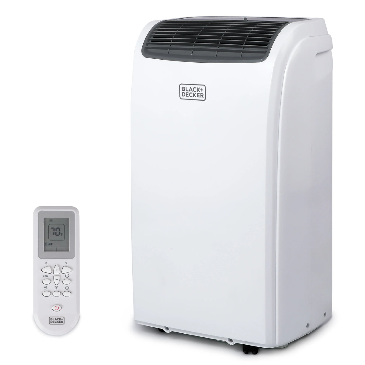 8,000 BTU Portable Air Conditioner with Remote Control, White N2162