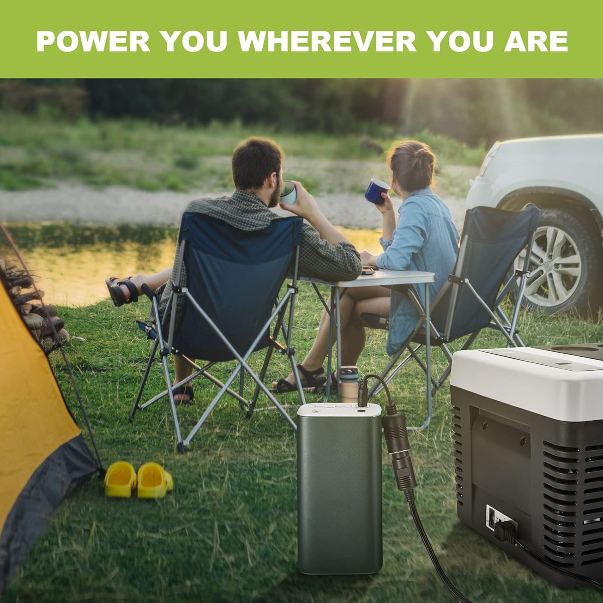 Portable Power Station 216Wh Lithium Battery Solar Generator D380