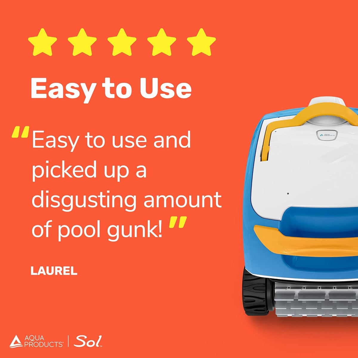 Robotic Pool Cleaner with 50ft Cable I38457