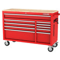 52 in. Red Mobile Workbench Cabinet Z42423