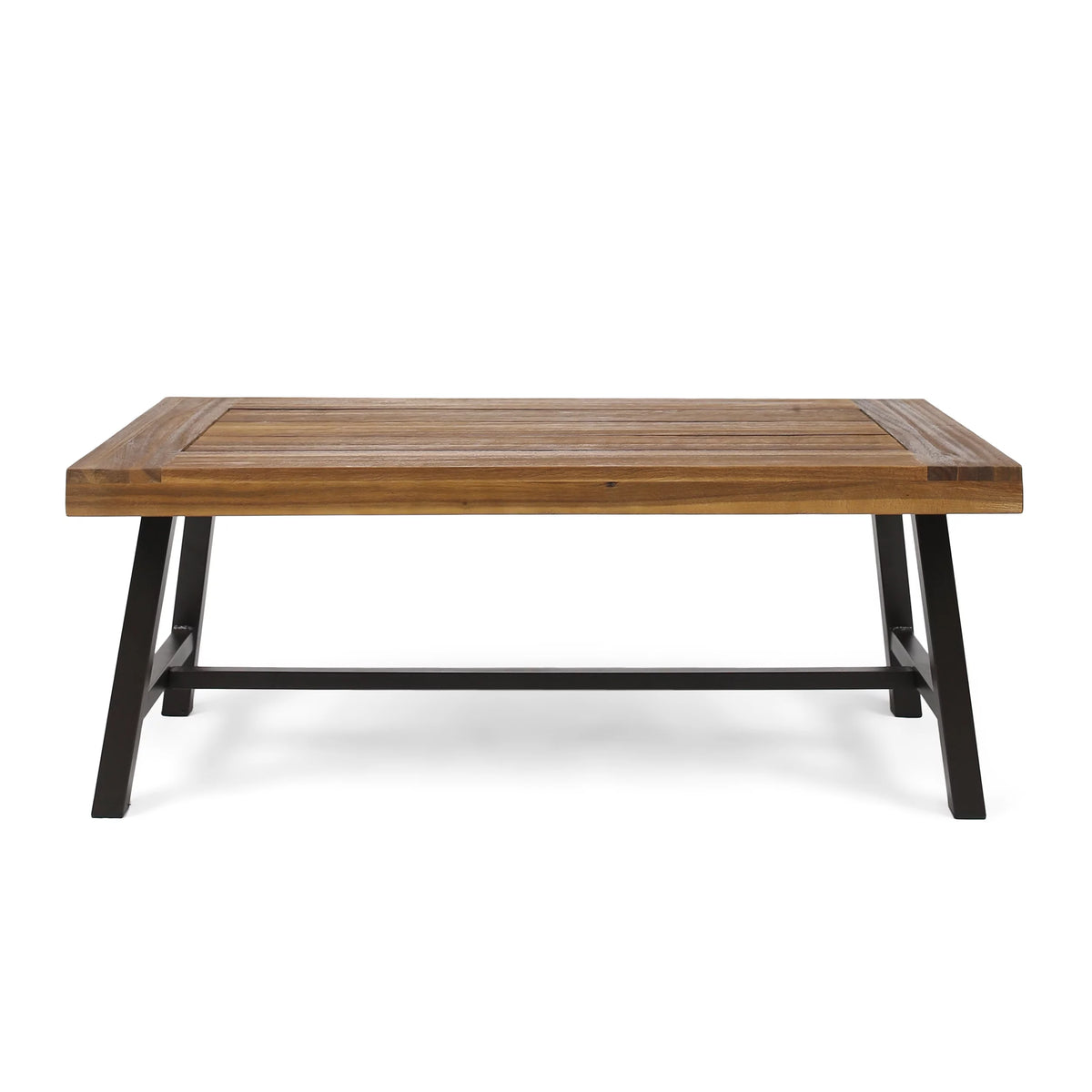 Rustic Acacia Wood Coffee Table X178594