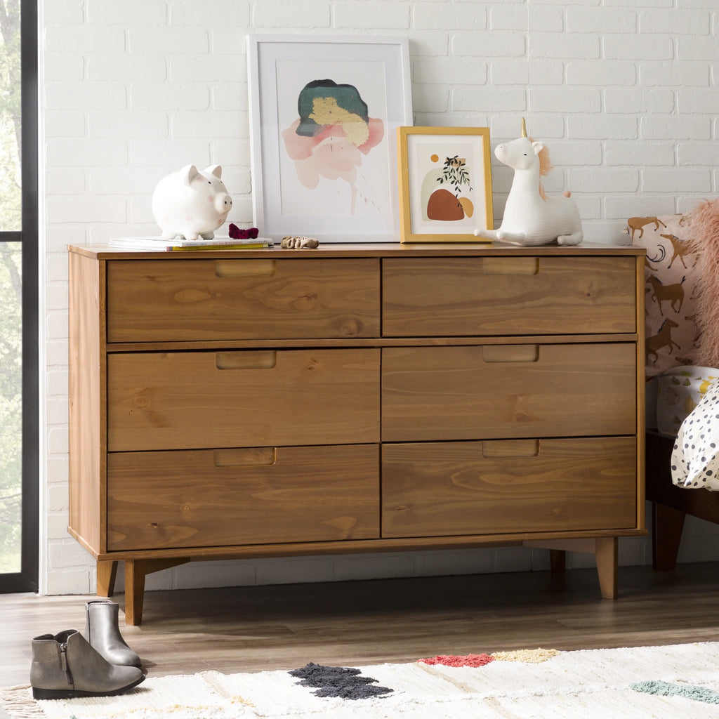 6 Drawer Solid Wood Dresser K1303