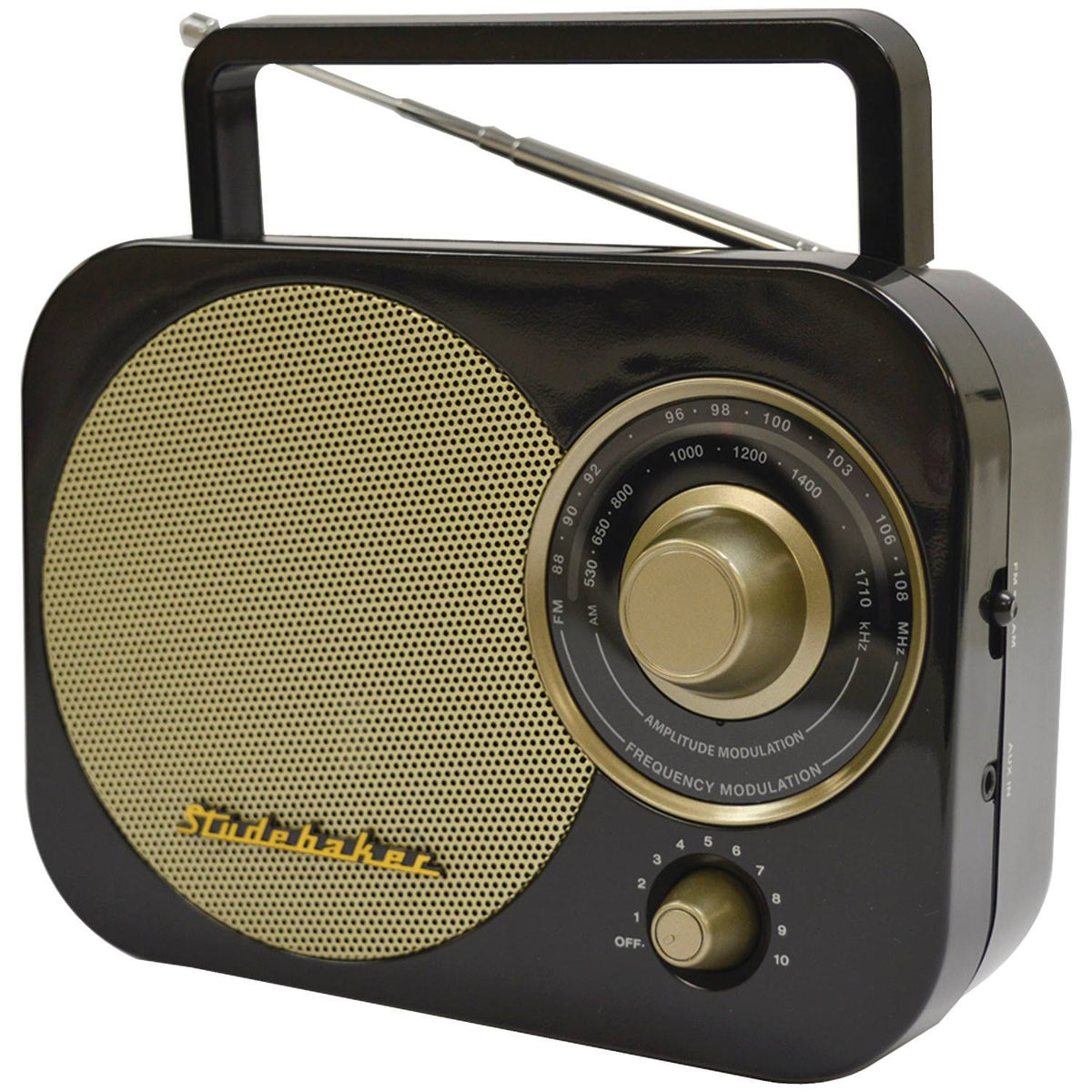 Portable Am/fm Radio (Black) V78796