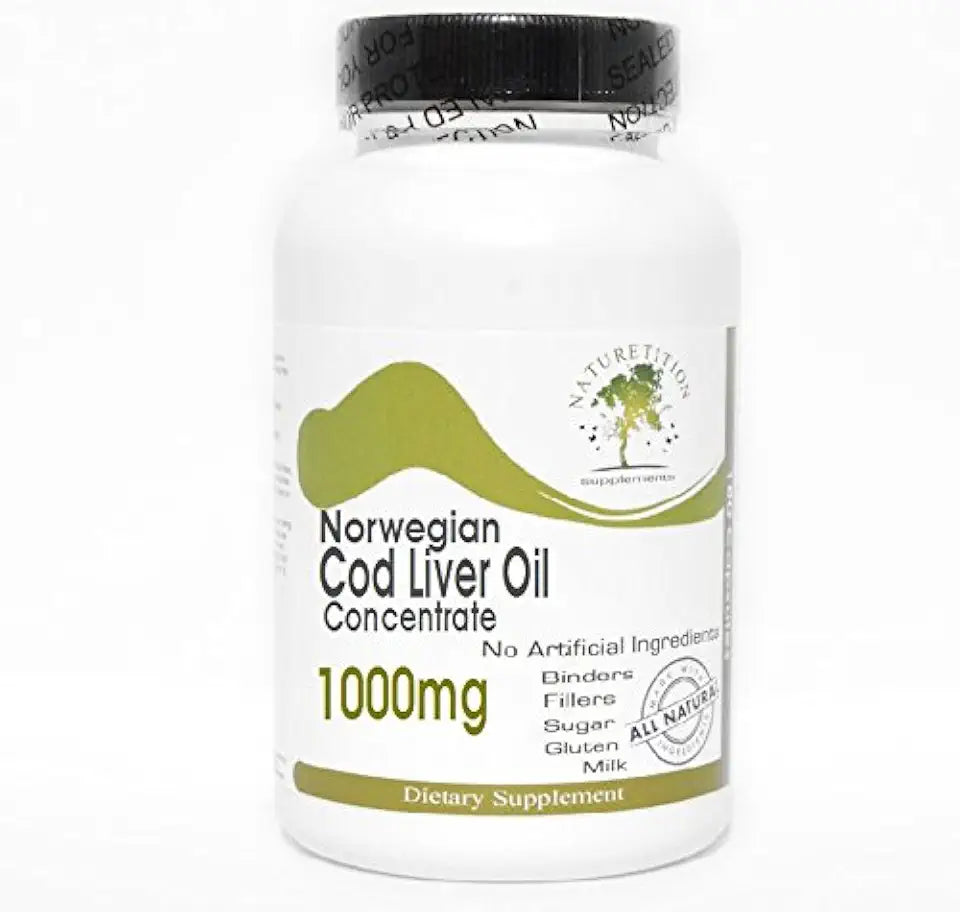 Cod Liver Oil 1000mg 200 Capsules D5782