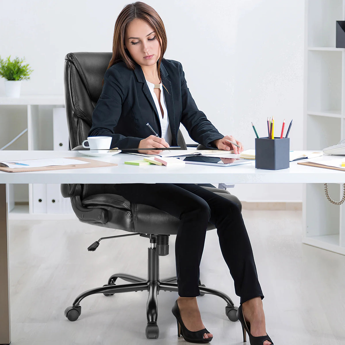 PU Leather High Back Ergonomic Office Chair G839952