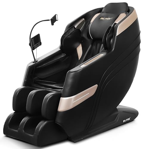 Black Full Body Zero Gravity Massage Chair with Heating V892856