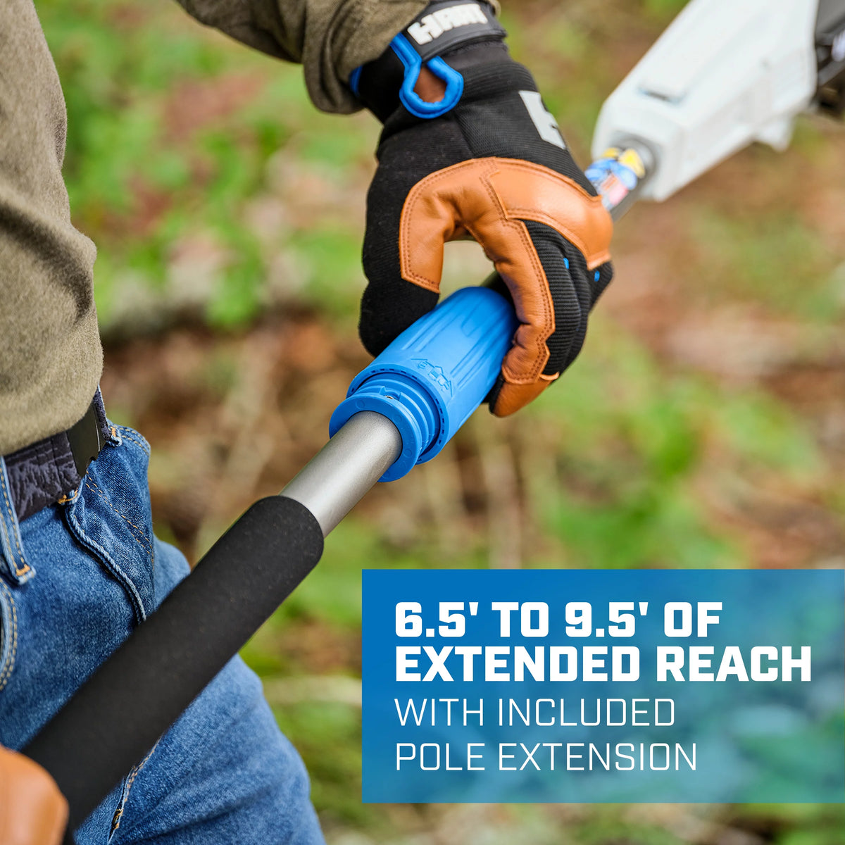 Cordless 8-Inch Pole Saw Kit Q277