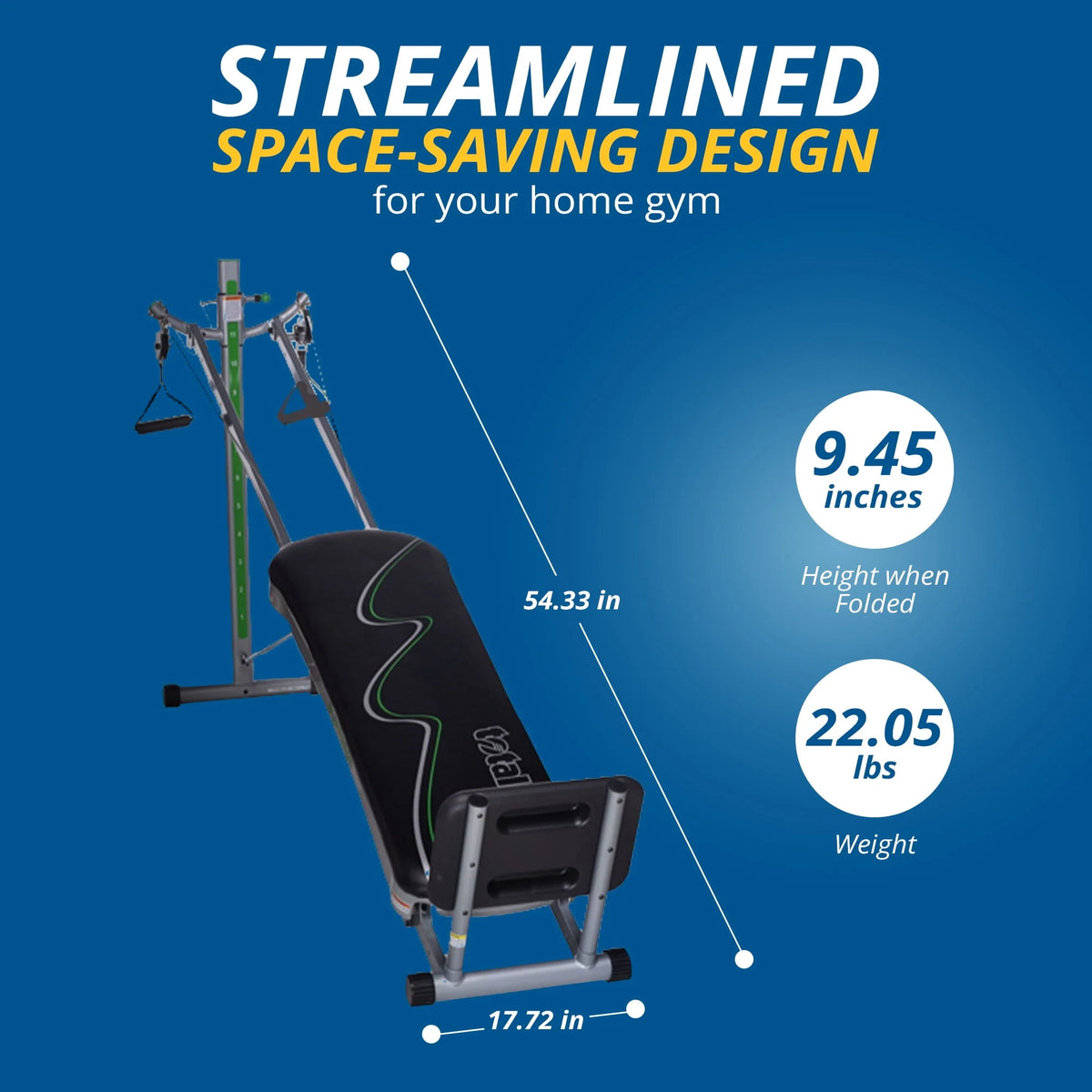 Home Fitness Incline Weight Training with 10 Resistance Levels A111374
