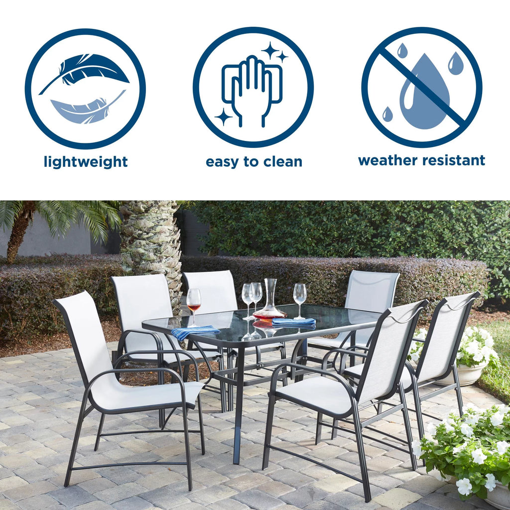 7-Piece Gray Dining Set I56319