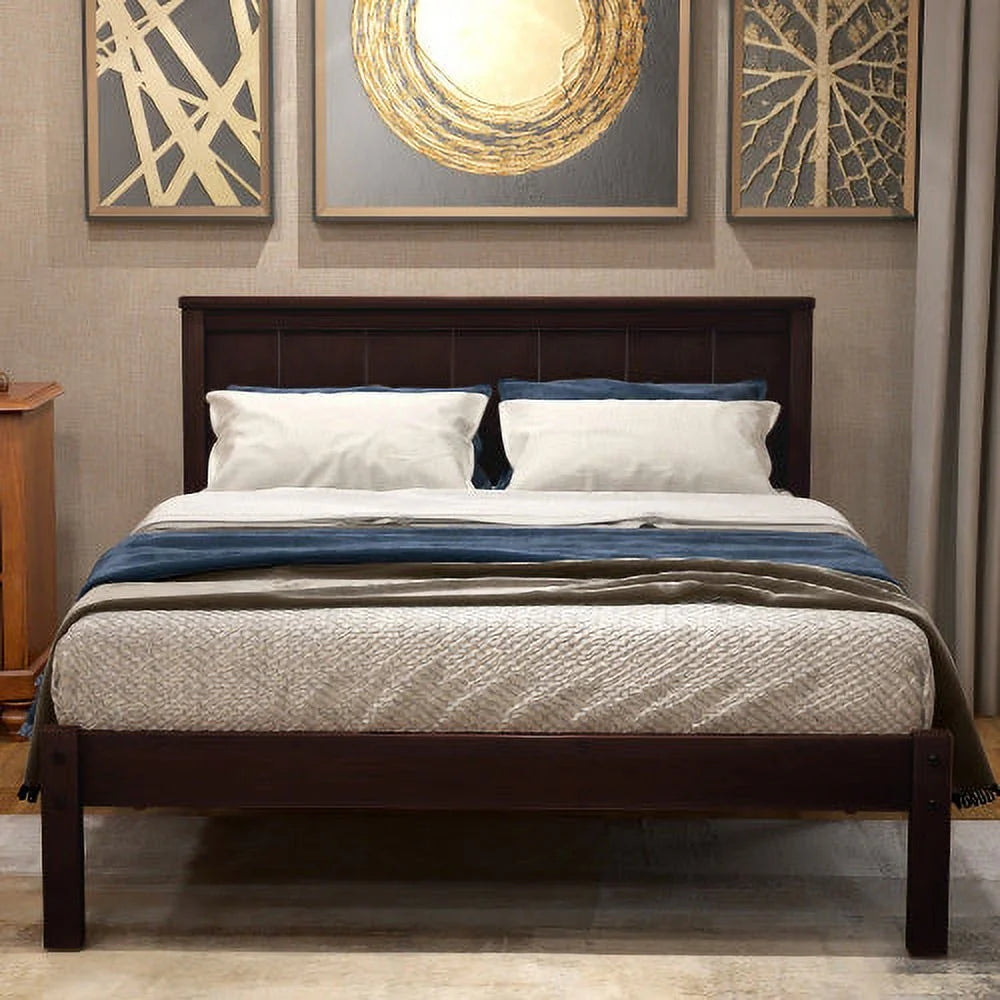 Metal Double Bed Frame with Headboard Z54632