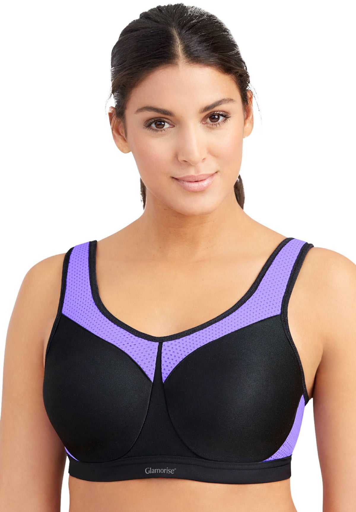 High-Impact Underwire Sport Bra Black 40B X834