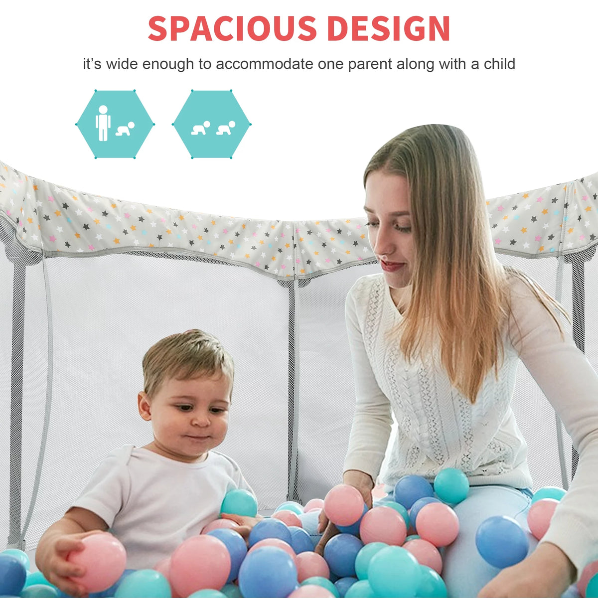 Portable Playard with Zipper Door X274