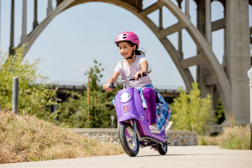 Purple Electric Scooter K97789