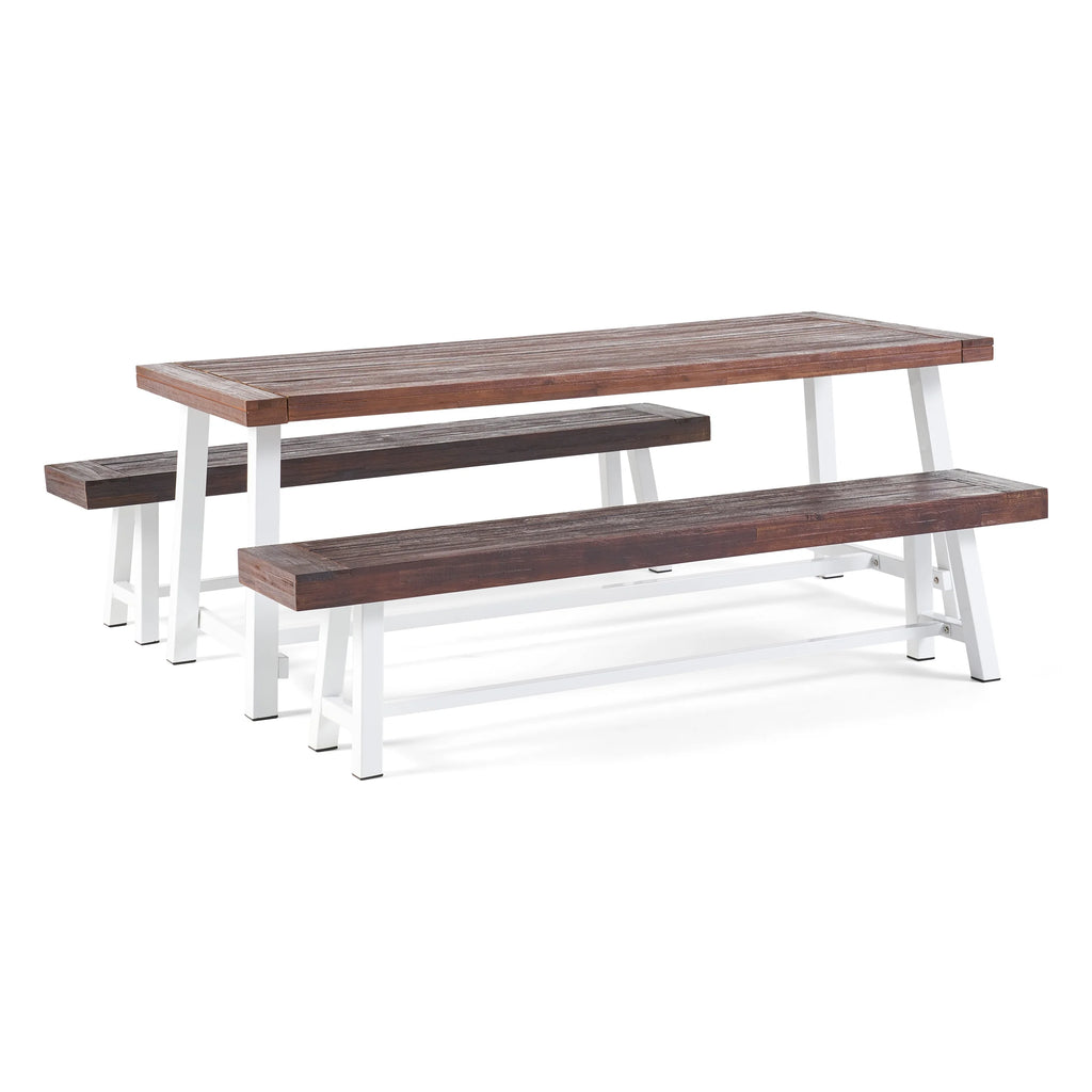 74" Acacia Wood Picnic Table I14725