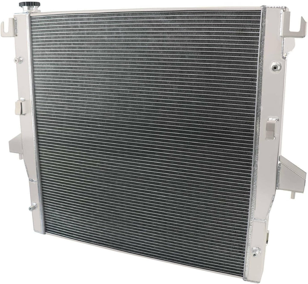 2 Rows Radiator Compatible For Dodge Ram 2500 Ram 3500 Chassis Cab 5.9L 6.7L Cummins 2003-2009 D70719